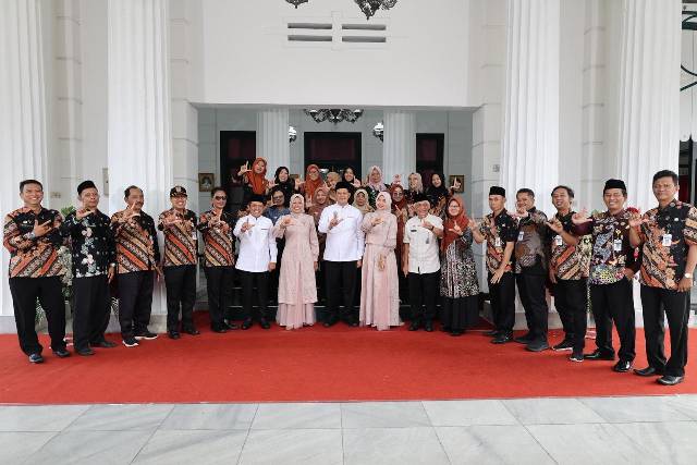 Halal Bihalal bersama seluruh Aparatur Sipil Negara (ASN), perwakilan BUMN dan BUMD se-Wonosobo